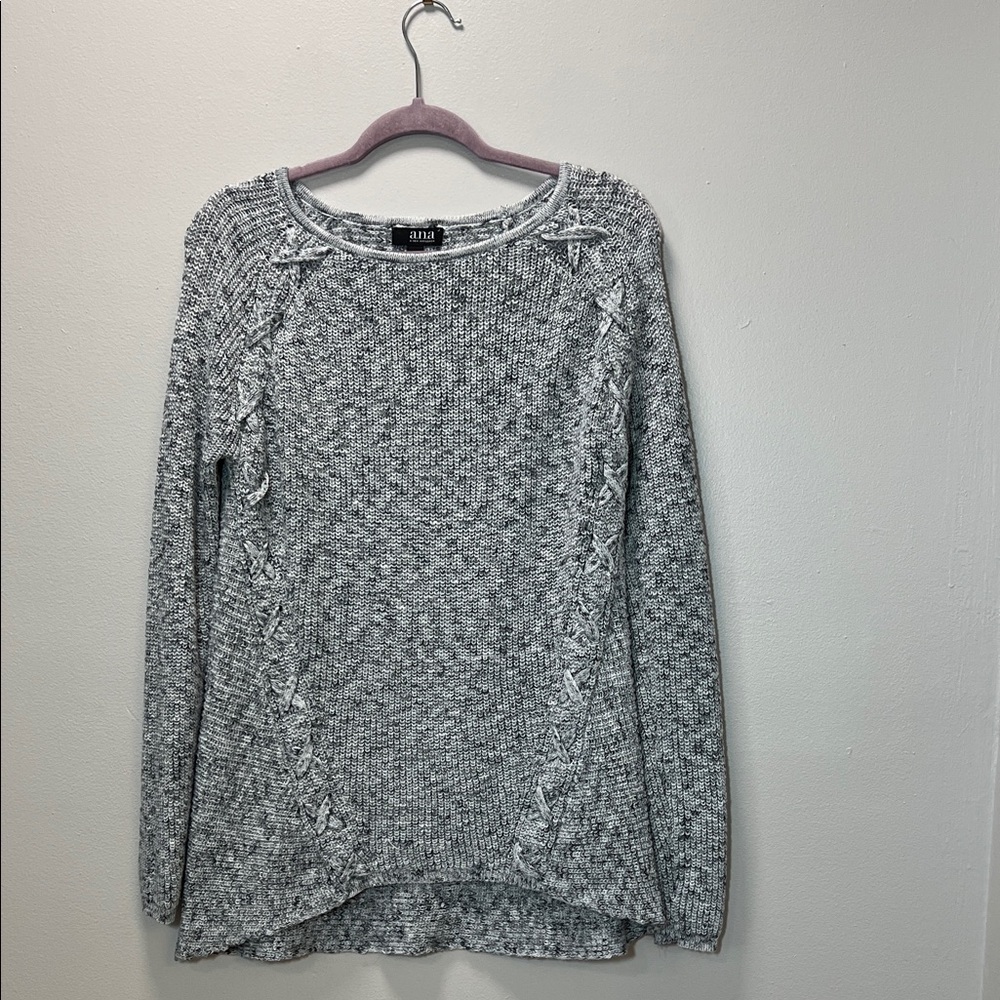 Oversized Sweater - a.n.a Heather Gray, Knit